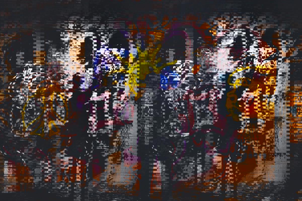 Graffiti Artists Transform City Walls into Vibrant Open-Air Gallery